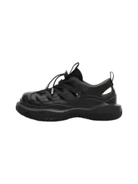 MASOOMAKE | Cutout Closed Toe Platform Sandals