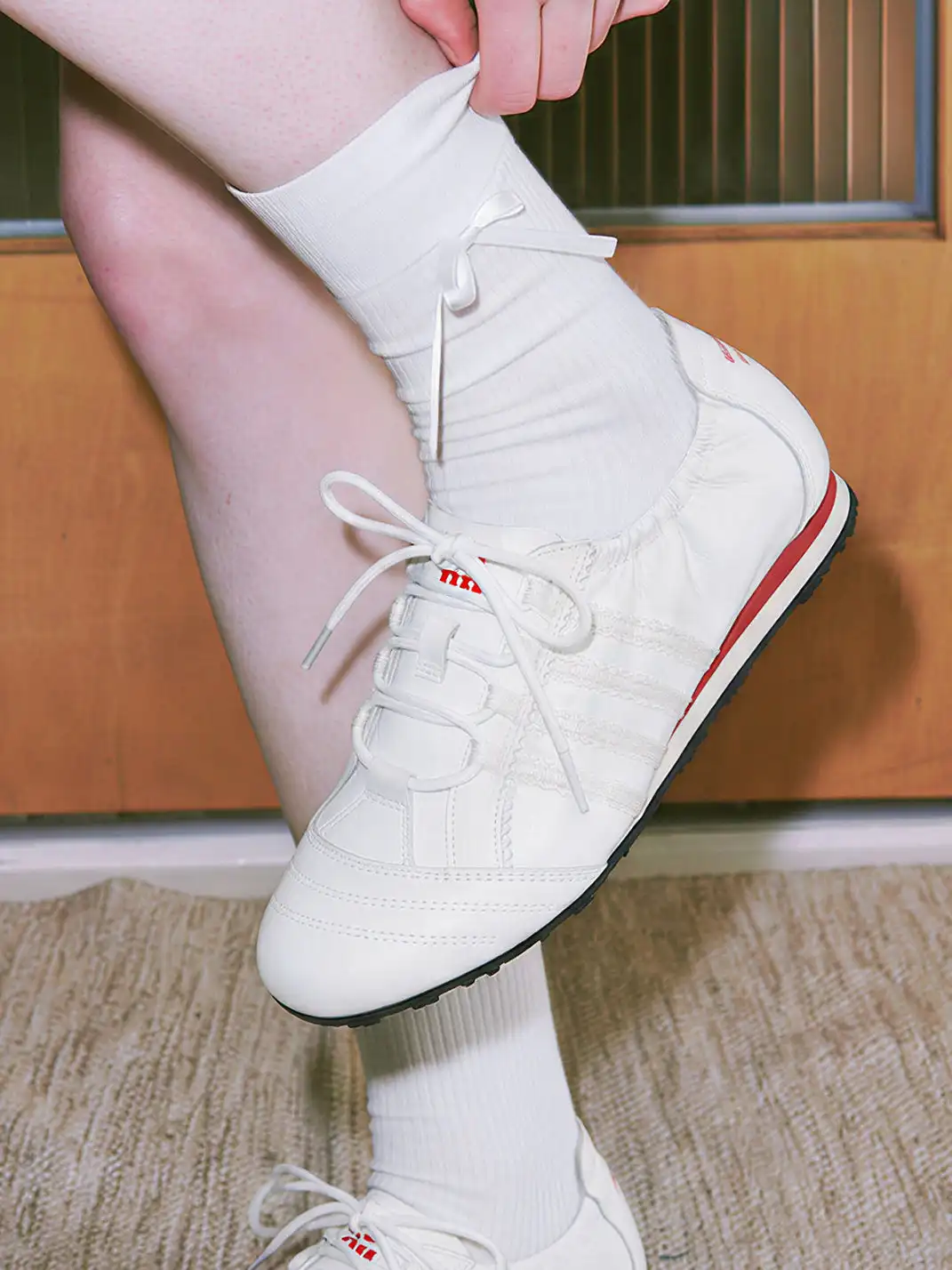MASOOMAKE | Lace Lightweight Sporty Flats