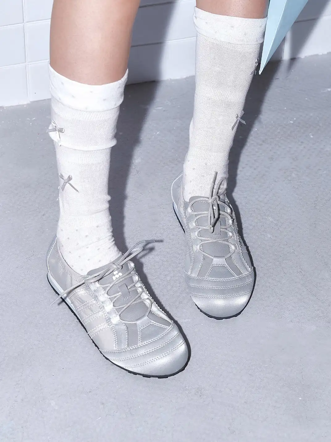 MASOOMAKE | Lace Lightweight Sporty Flats