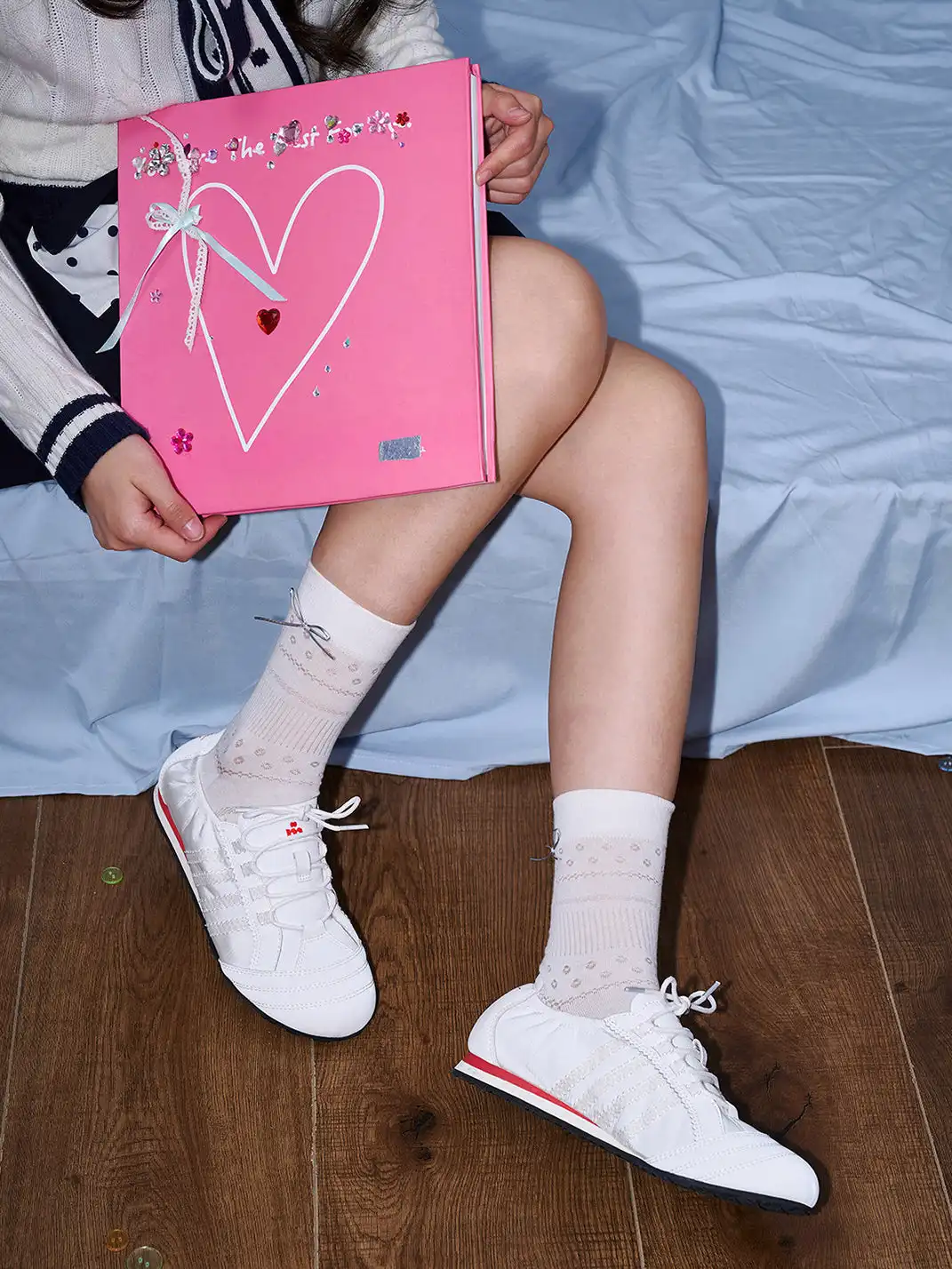 MASOOMAKE | Lace Lightweight Sporty Flats