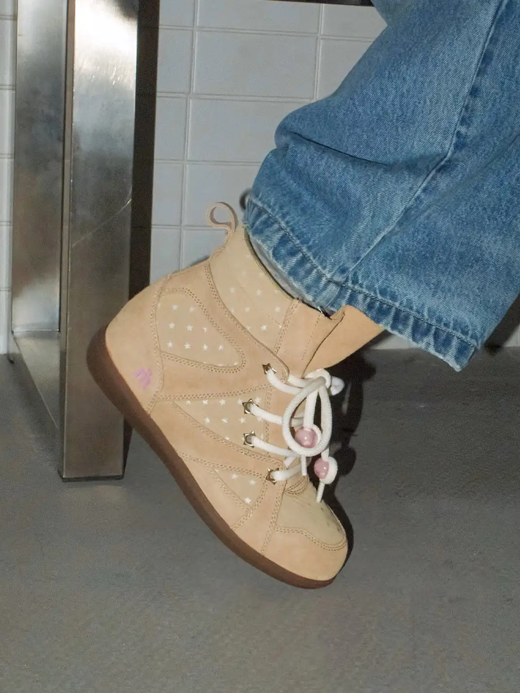 MASOOMAKE | Star Pattern Versatile Wedge Shoes