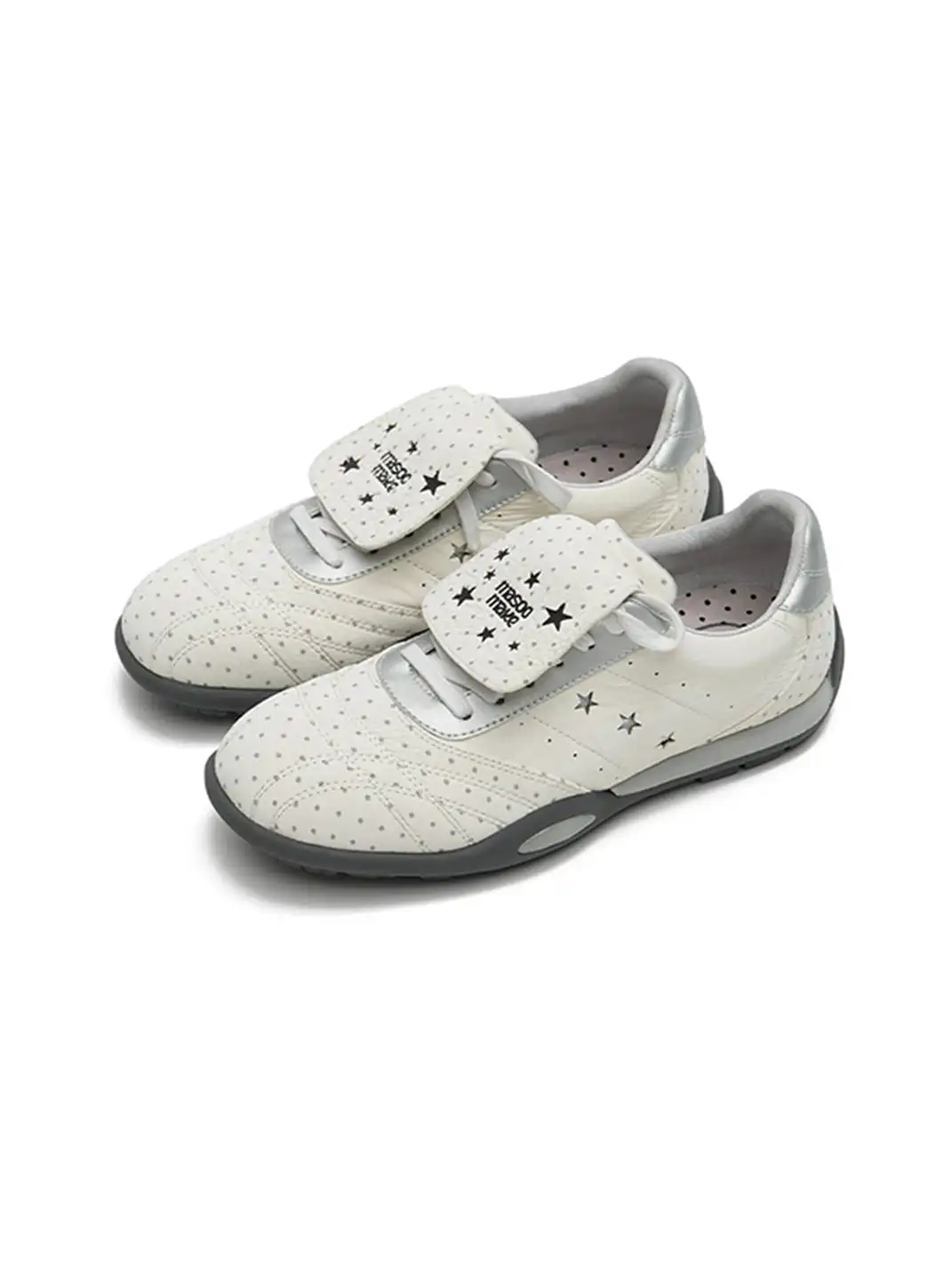 MASOOMAKE | Polka Dot Star Foldable Tongue Sneakers