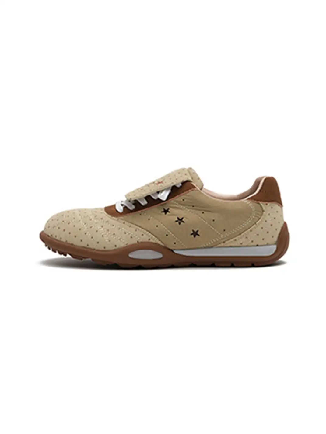 MASOOMAKE | Polka Dot Star Foldable Tongue Sneakers