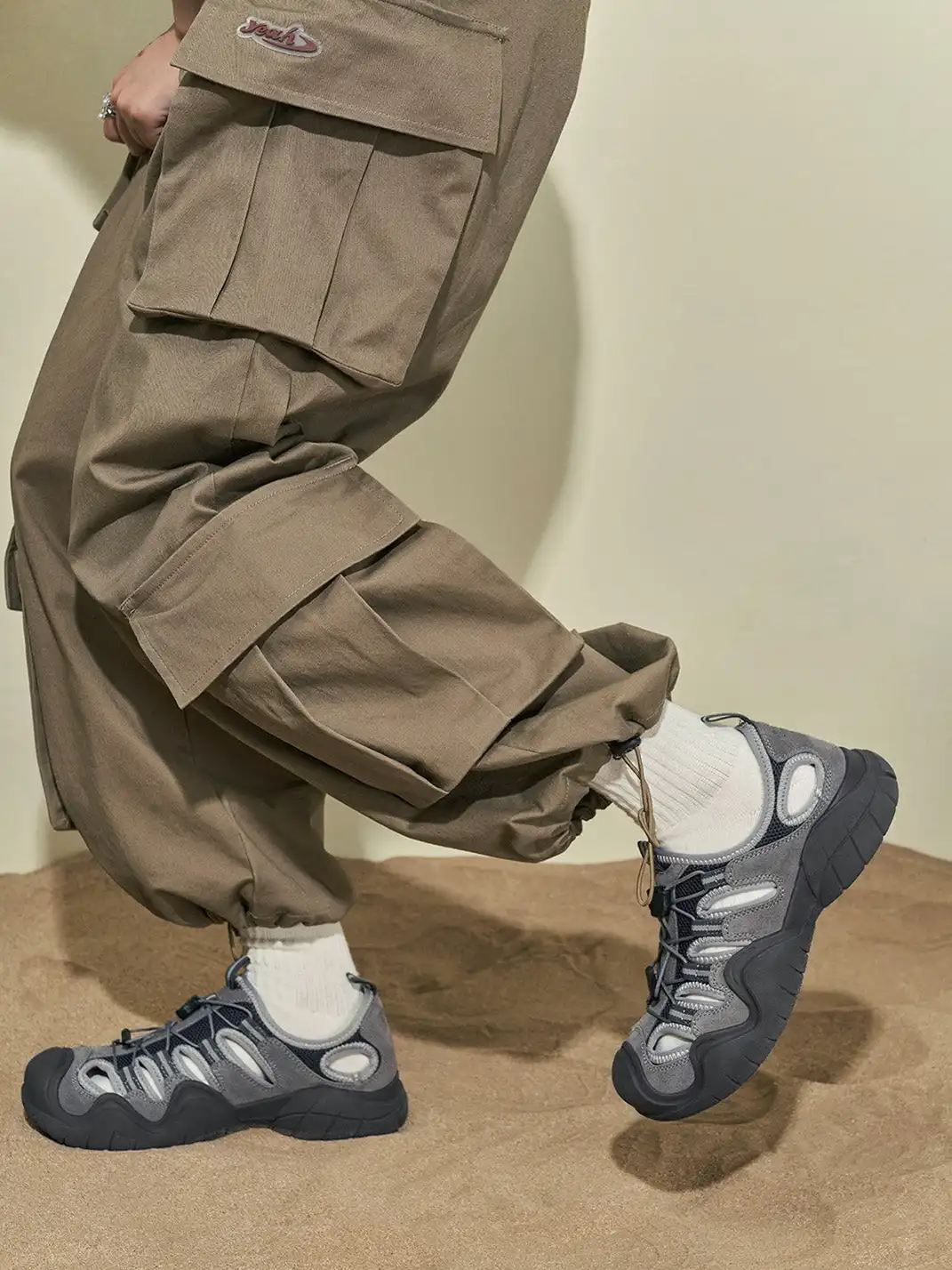 MASOOMAKE | Cutout Sandals