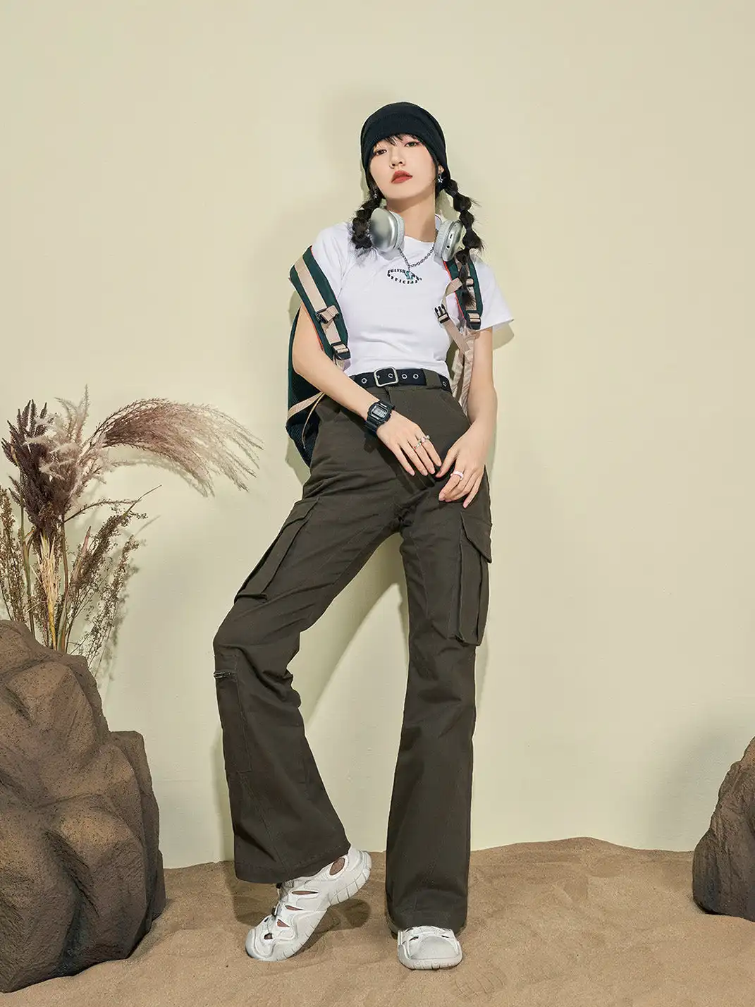 MASOOMAKE | Cutout Sandals