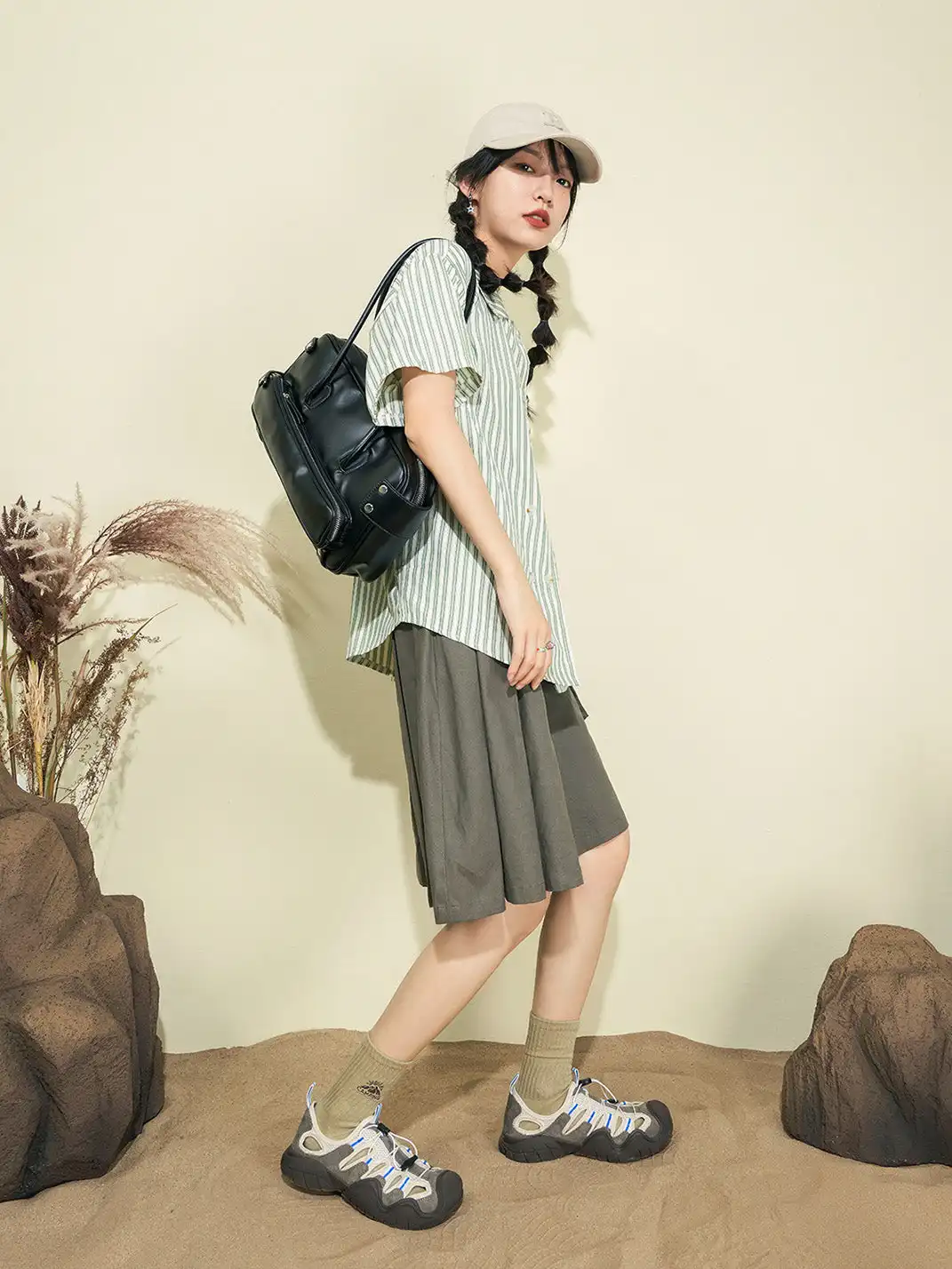 MASOOMAKE | Cutout Sandals