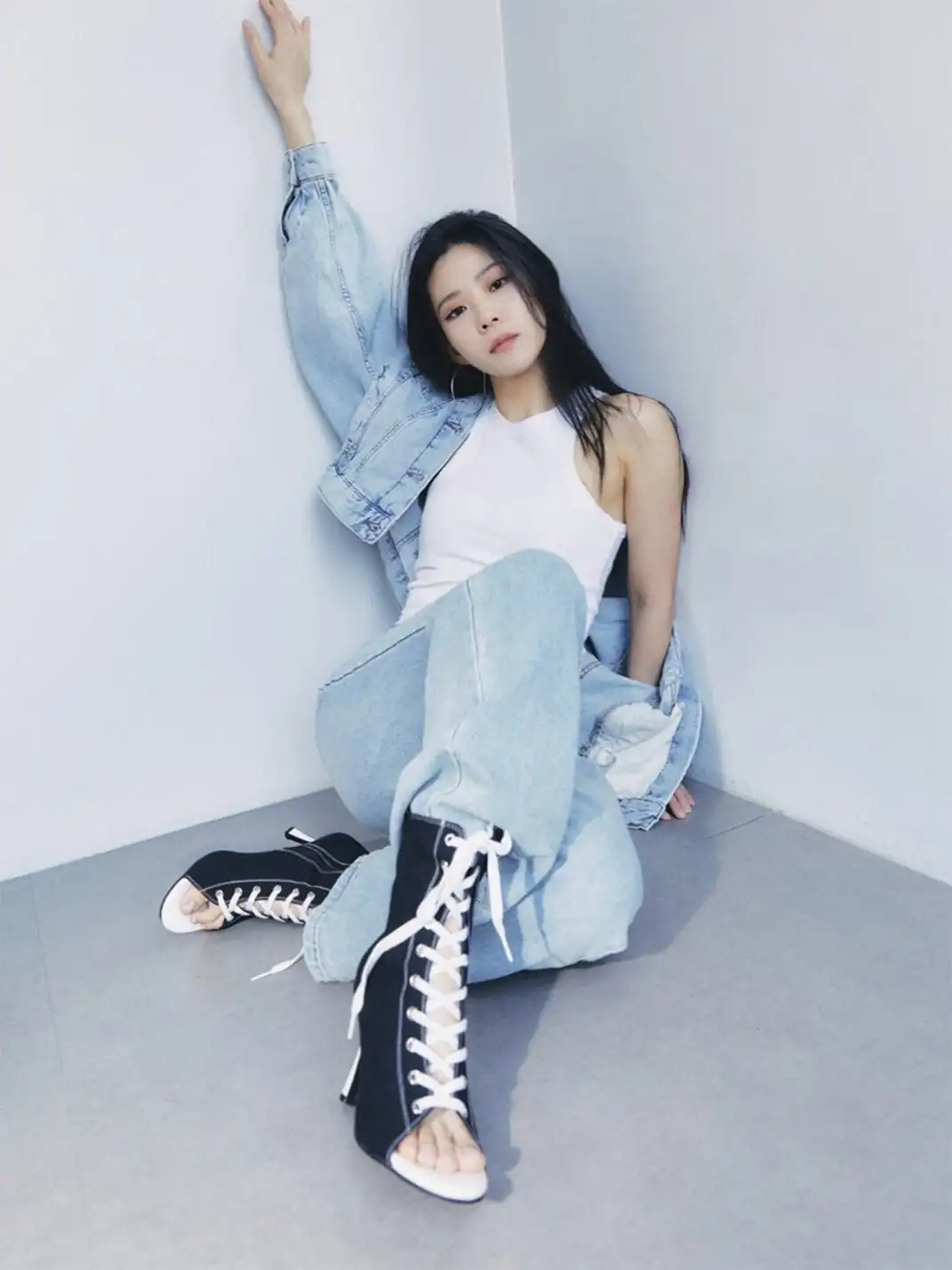 KFH | Open-Toe High Heel Ankle Boots
