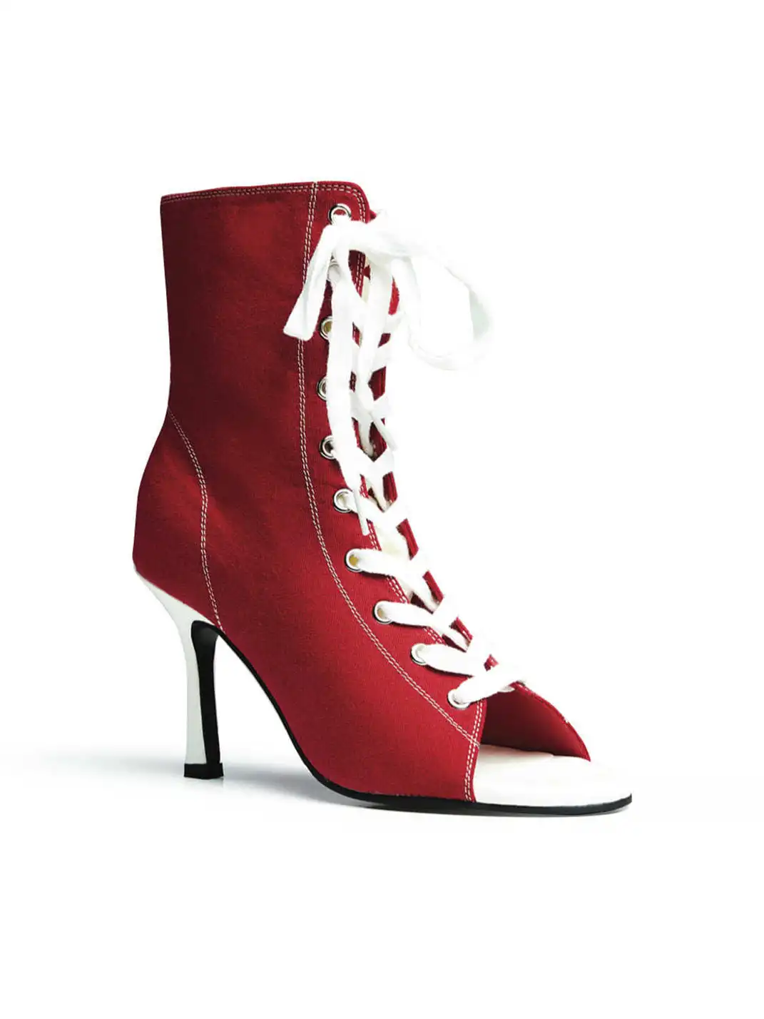 KFH | Open-Toe High Heel Ankle Boots