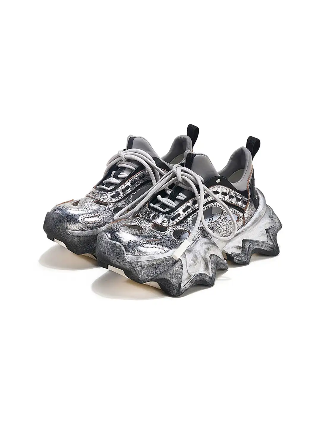 XMZY | Hollow Out Chunky Platform Dad Sneakers