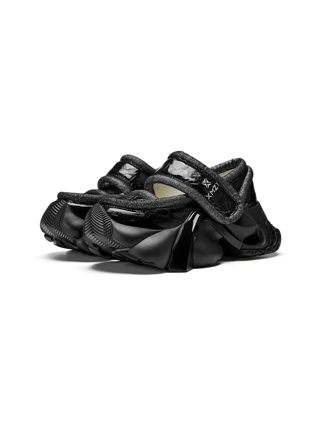 XMZY | Platform Hook And Loop Sandals