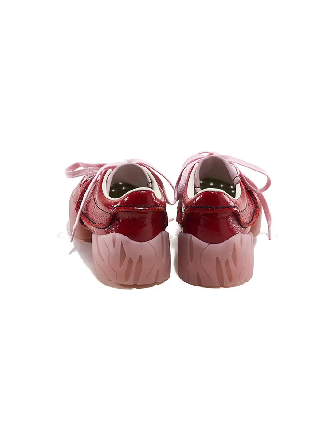 XMZY | Retro Square Toe Platform Sneakers