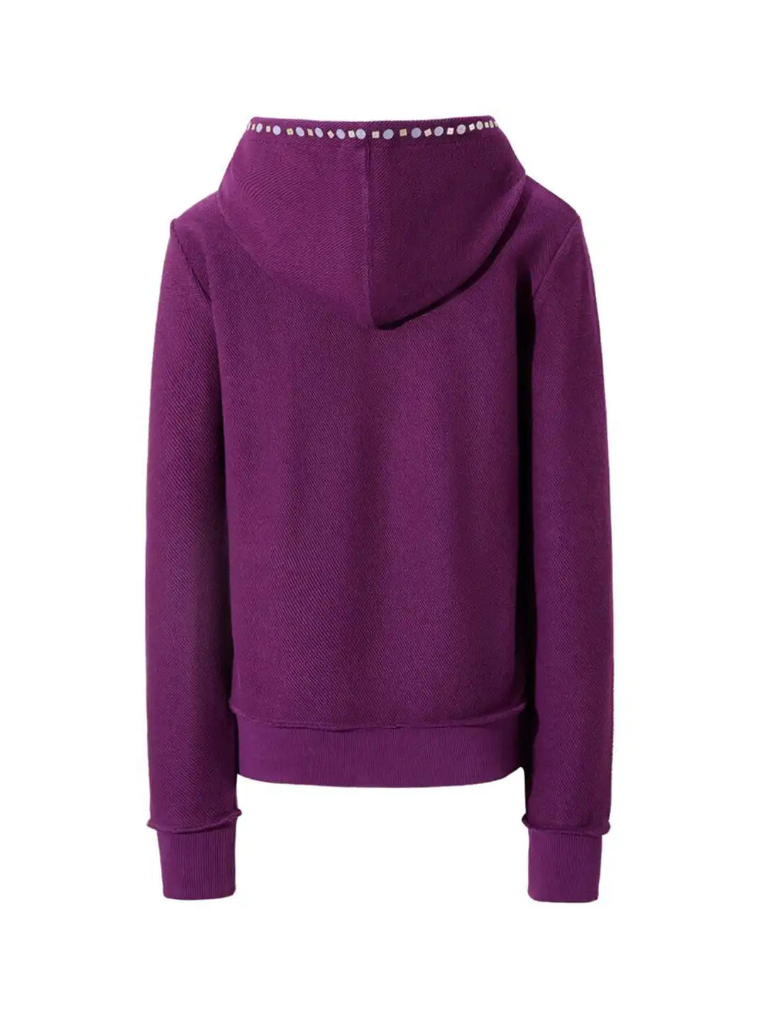 XaLWORCLO | No.26 Print Oblique Zip Sequin Jacket