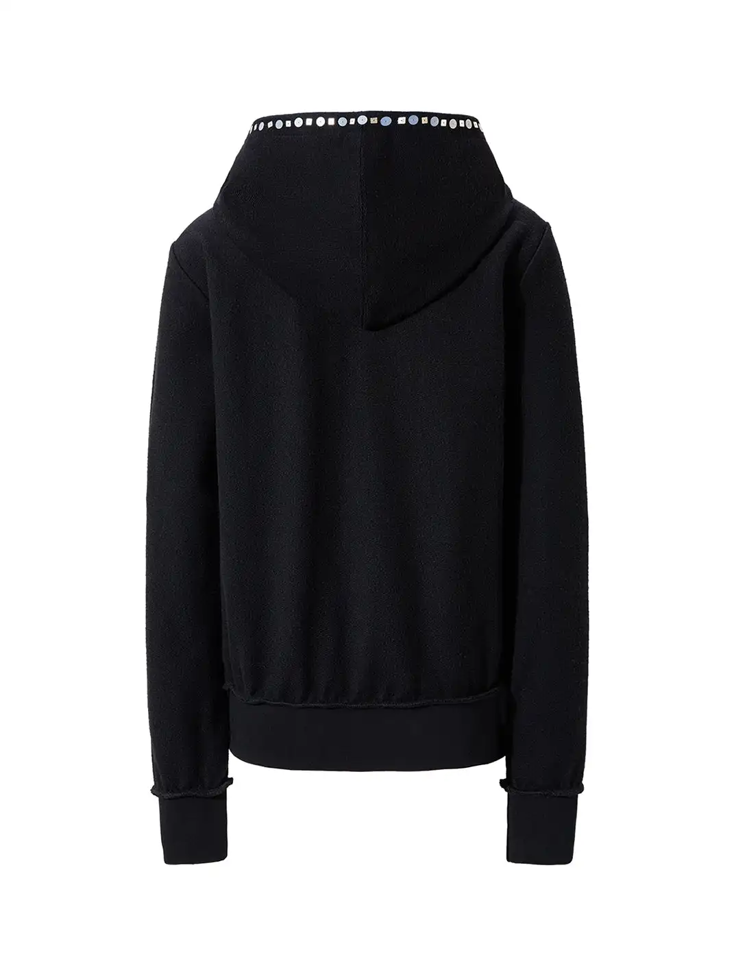 XaLWORCLO | No.26 Print Oblique Zip Sequin Jacket