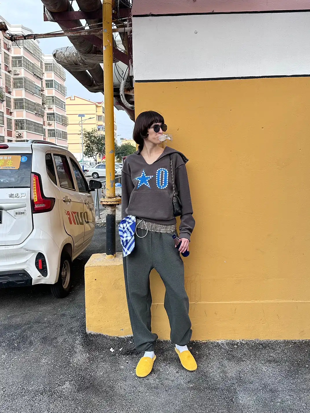 XaLWORCLO | Size 0 Leopard Print Hooded Sweatshirt