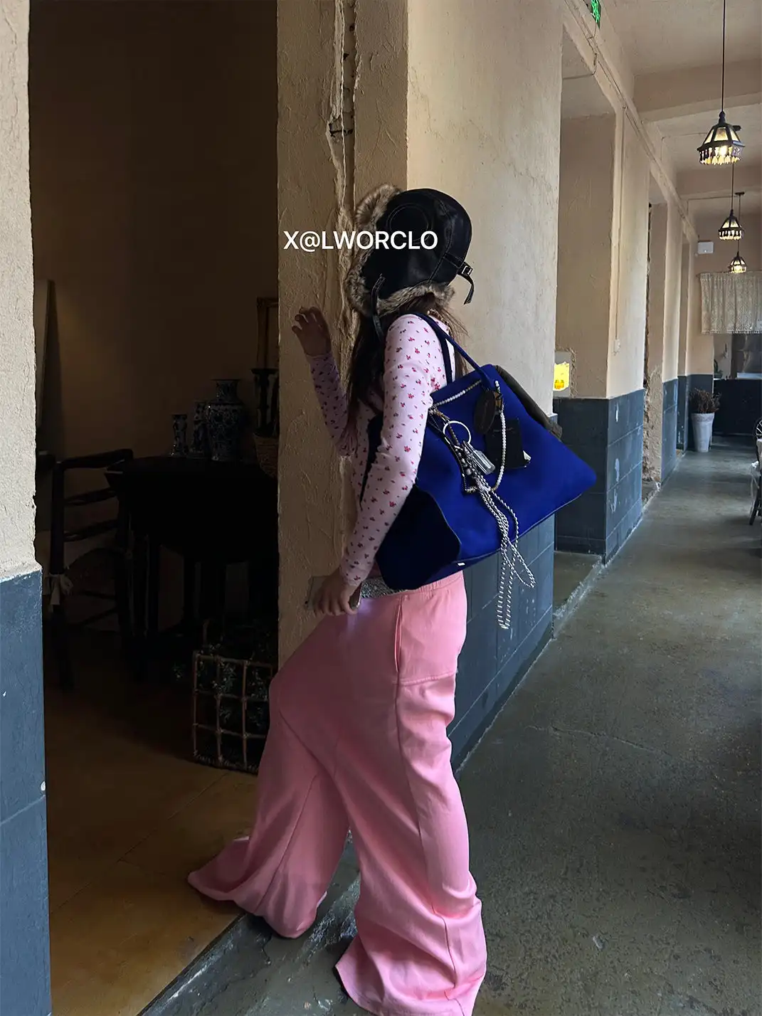 XaLWORCLO | Mermaid Double Waist Drawstring Casual Pants