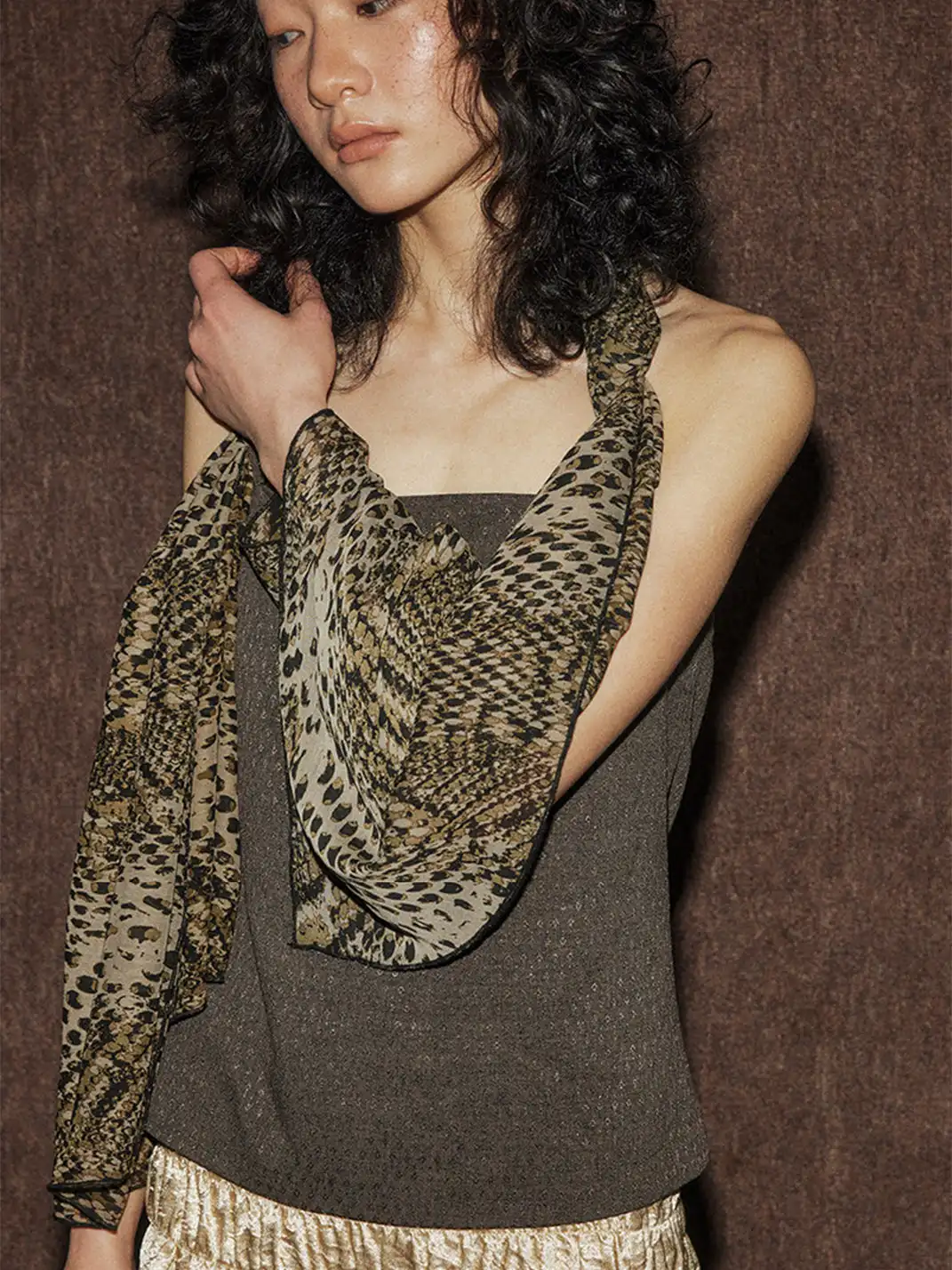 MottoKiraku | Leopard Print Multi-Functional Bandana