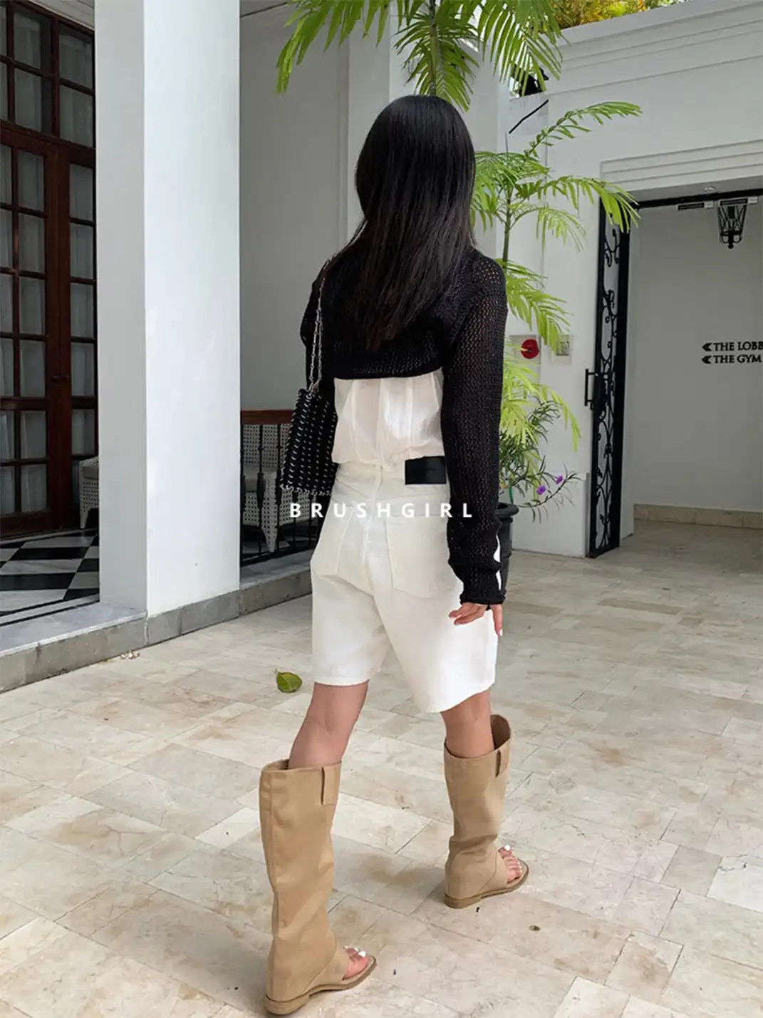 CHILIGIRL | Western Cowboy Ankle Sandal Boots