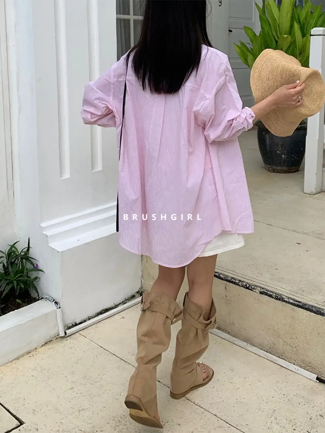 CHILIGIRL | Western Cowboy Ankle Sandal Boots