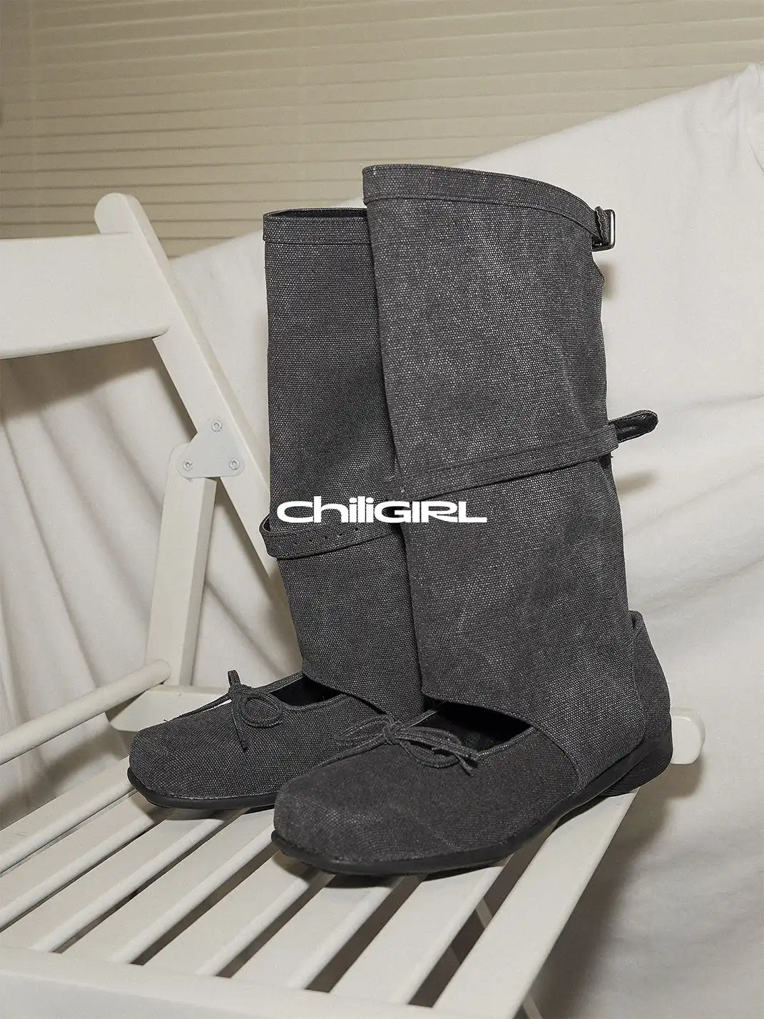 CHILIGIRL | Mary Jane Sandal Boots