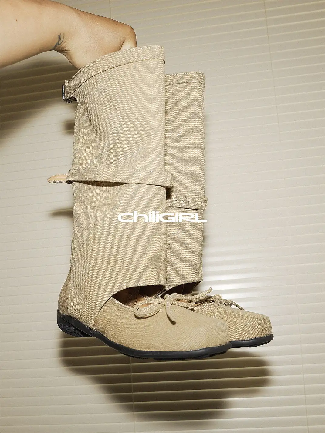 CHILIGIRL | Mary Jane Sandal Boots