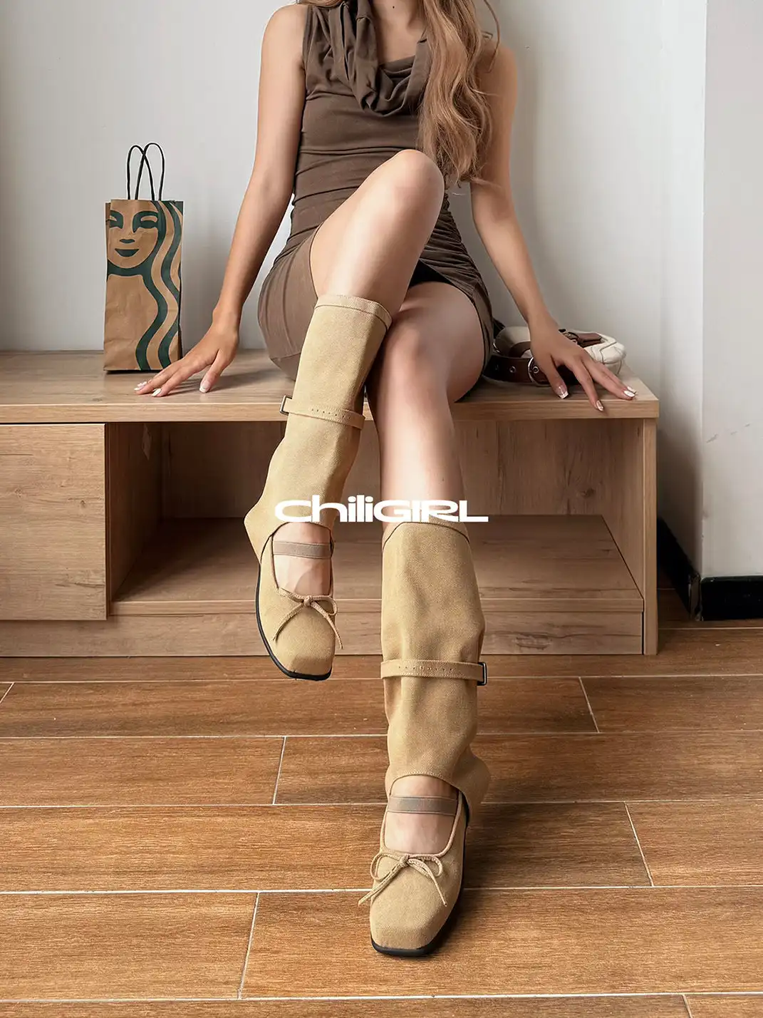 CHILIGIRL | Mary Jane Sandal Boots