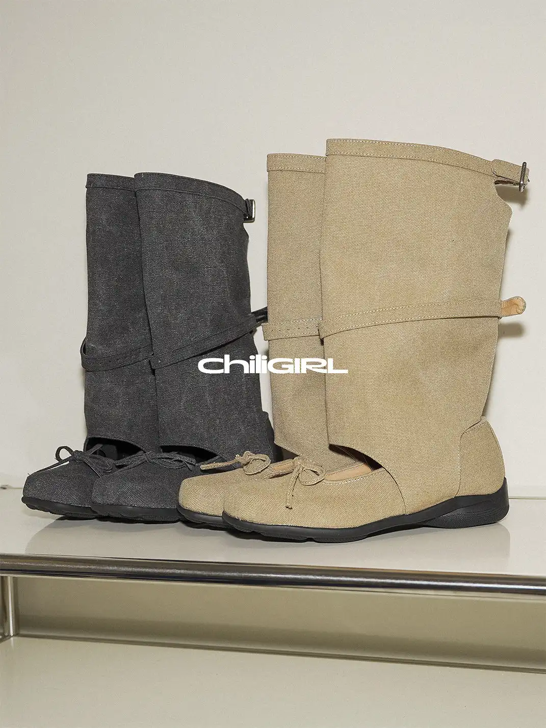 CHILIGIRL | Mary Jane Sandal Boots