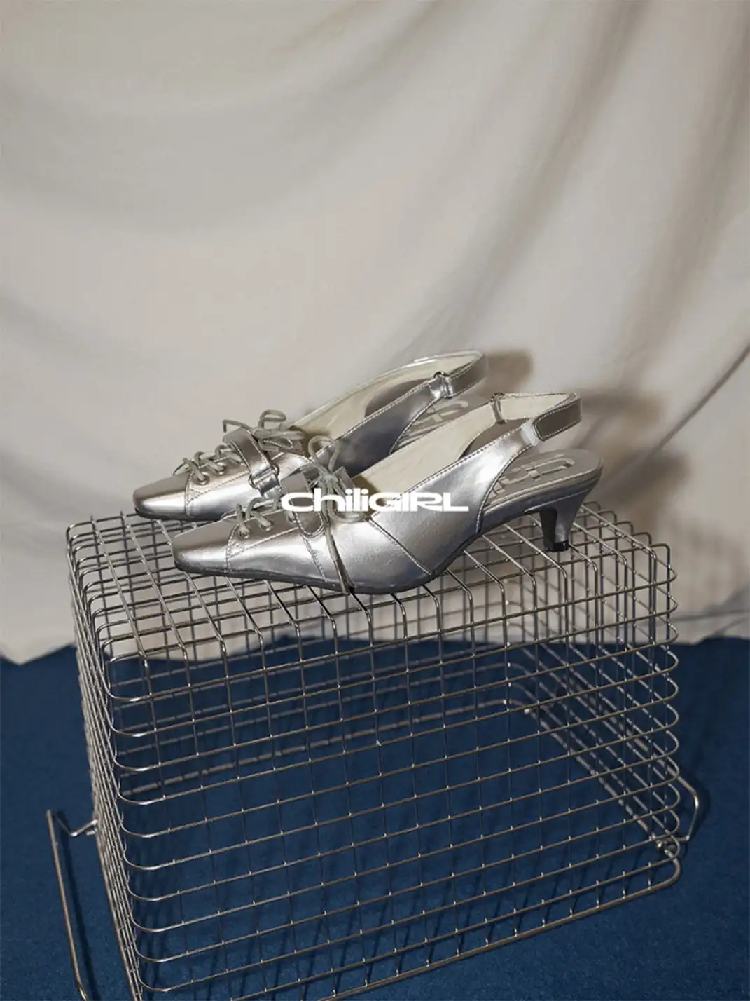 CHILIGIRL | Pointed Toe Low-Cut High Heel Sandals