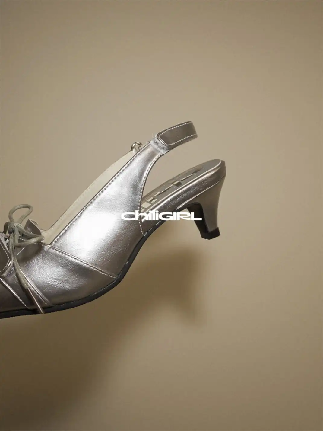 CHILIGIRL | Pointed Toe Low-Cut High Heel Sandals