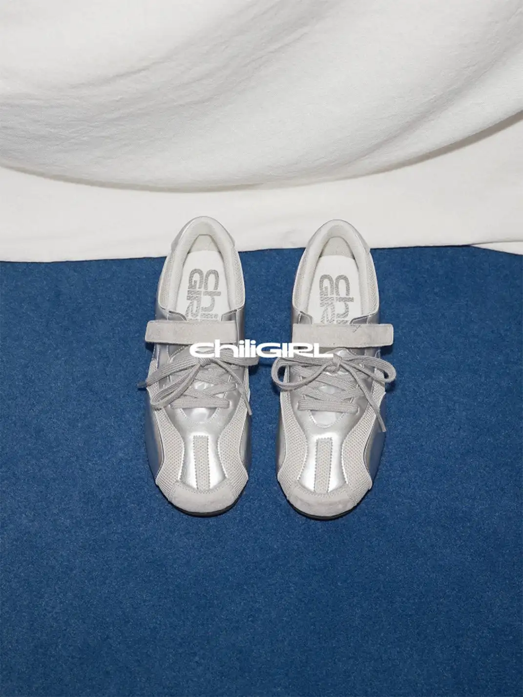 CHILIGIRL | Mesh Velcro Trainer Shoes