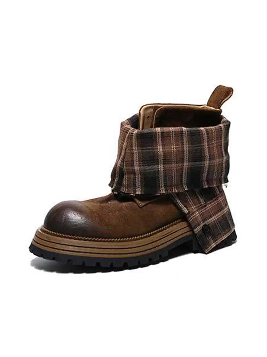GSL | Matte Genuine Leather Platform Boots