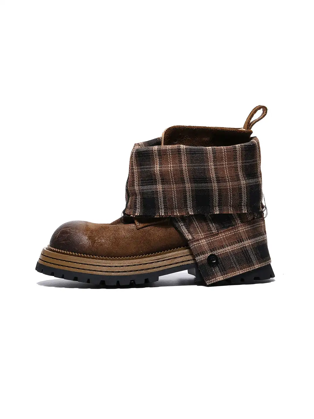 GSL | Matte Genuine Leather Platform Boots
