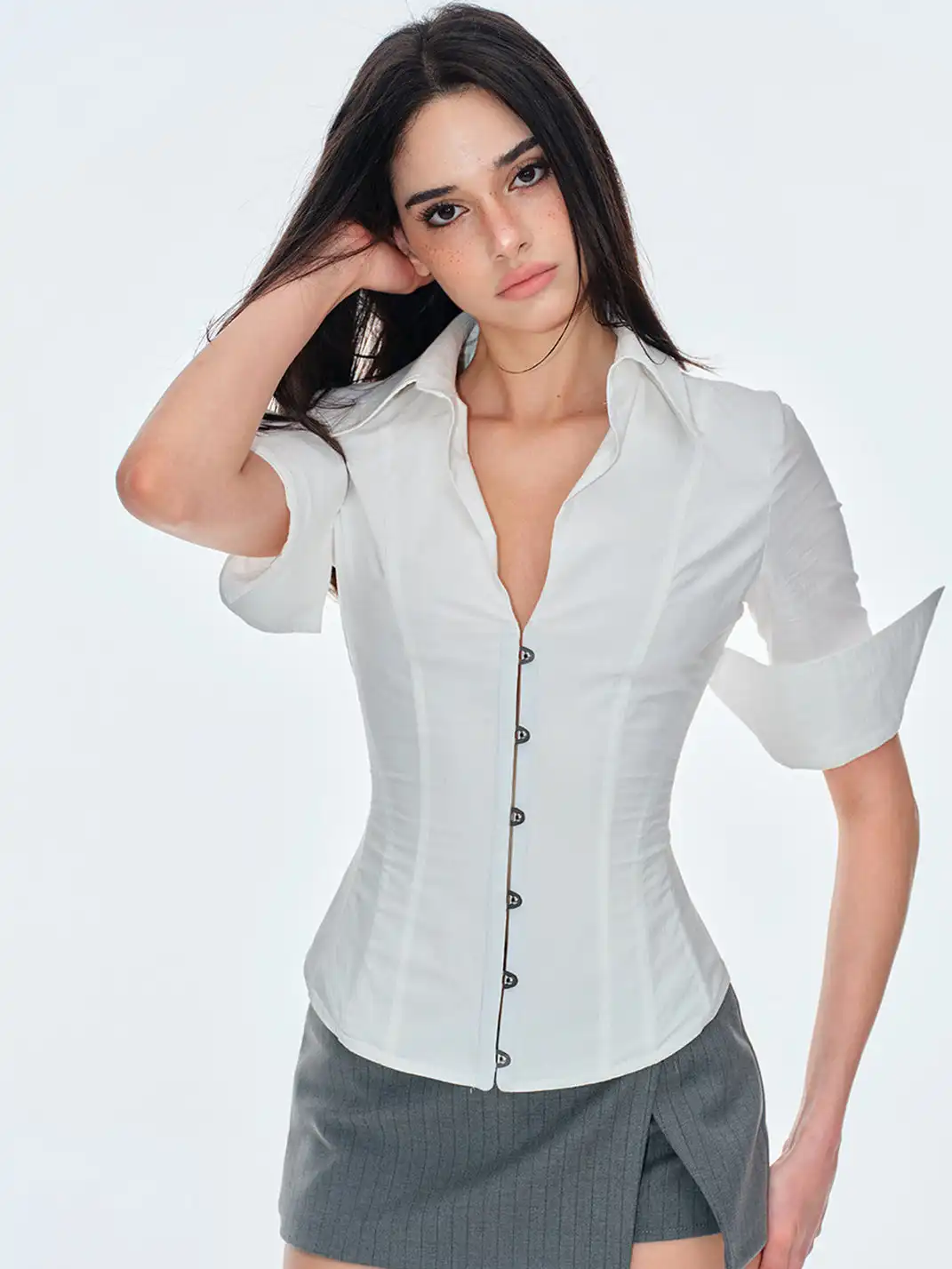 BUM STUDIO | Adjustable Tie Shirt