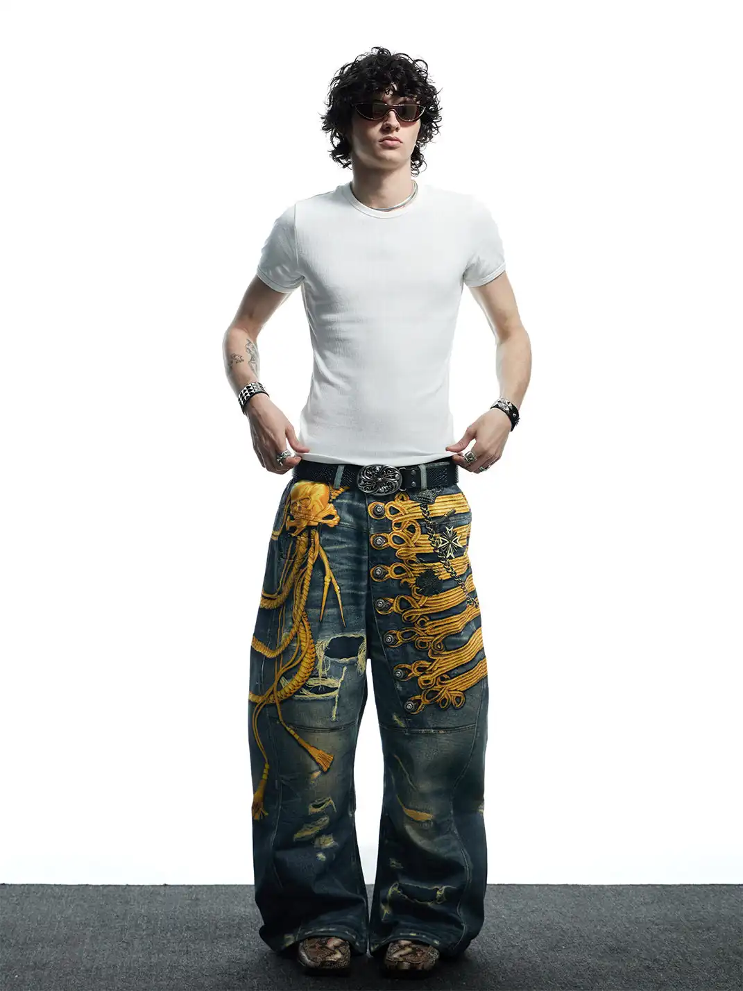 DND4DES | 3D Print Long Button Fly Jeans
