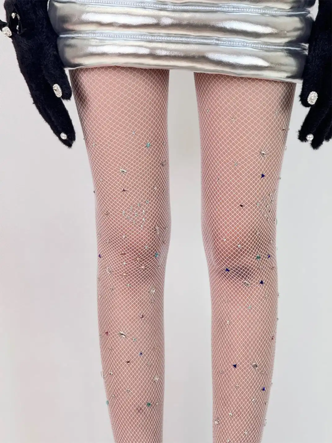 HotBonBon | Colorful Rhinestone Mesh Stockings