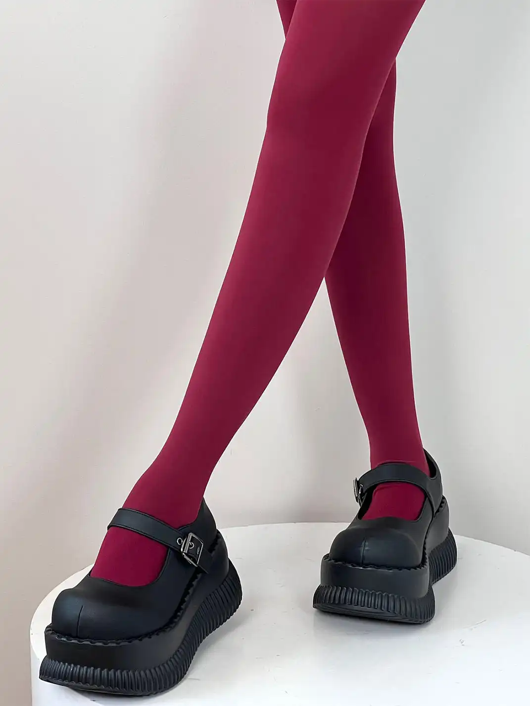 HotBonBon | High Elastic Matte Solid Color Pantyhose