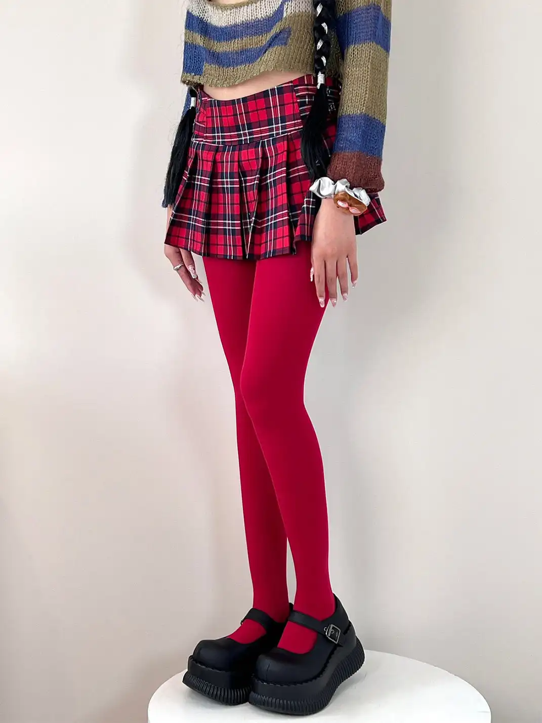HotBonBon | High Elastic Matte Solid Color Pantyhose
