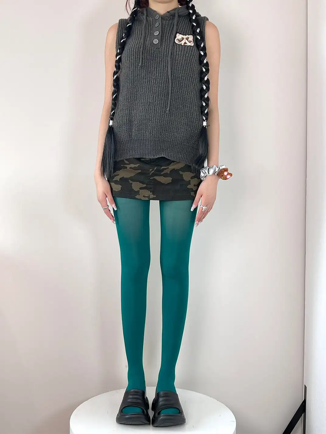 HotBonBon | High Elastic Matte Solid Color Pantyhose