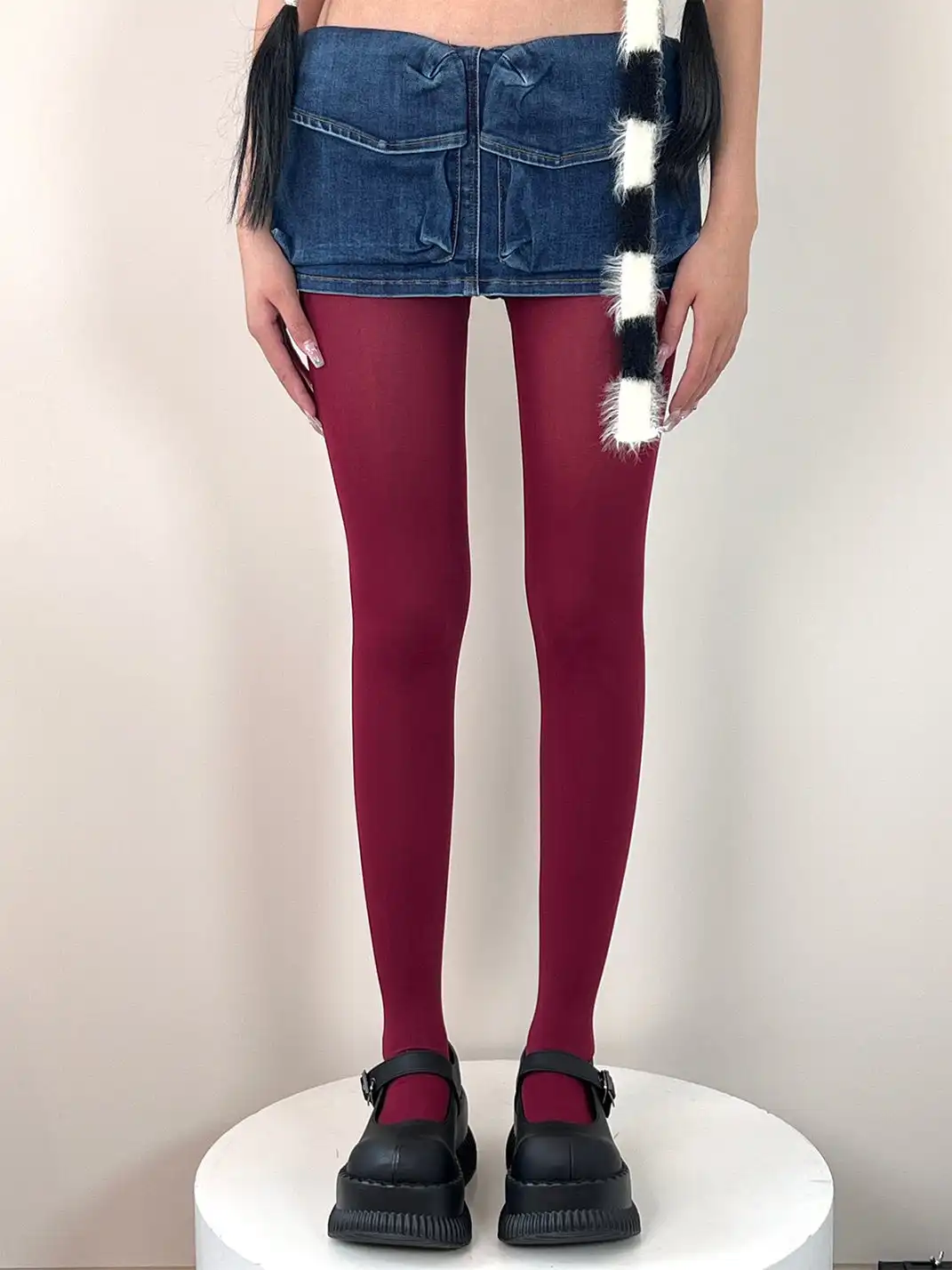 HotBonBon | High Elastic Matte Solid Color Pantyhose