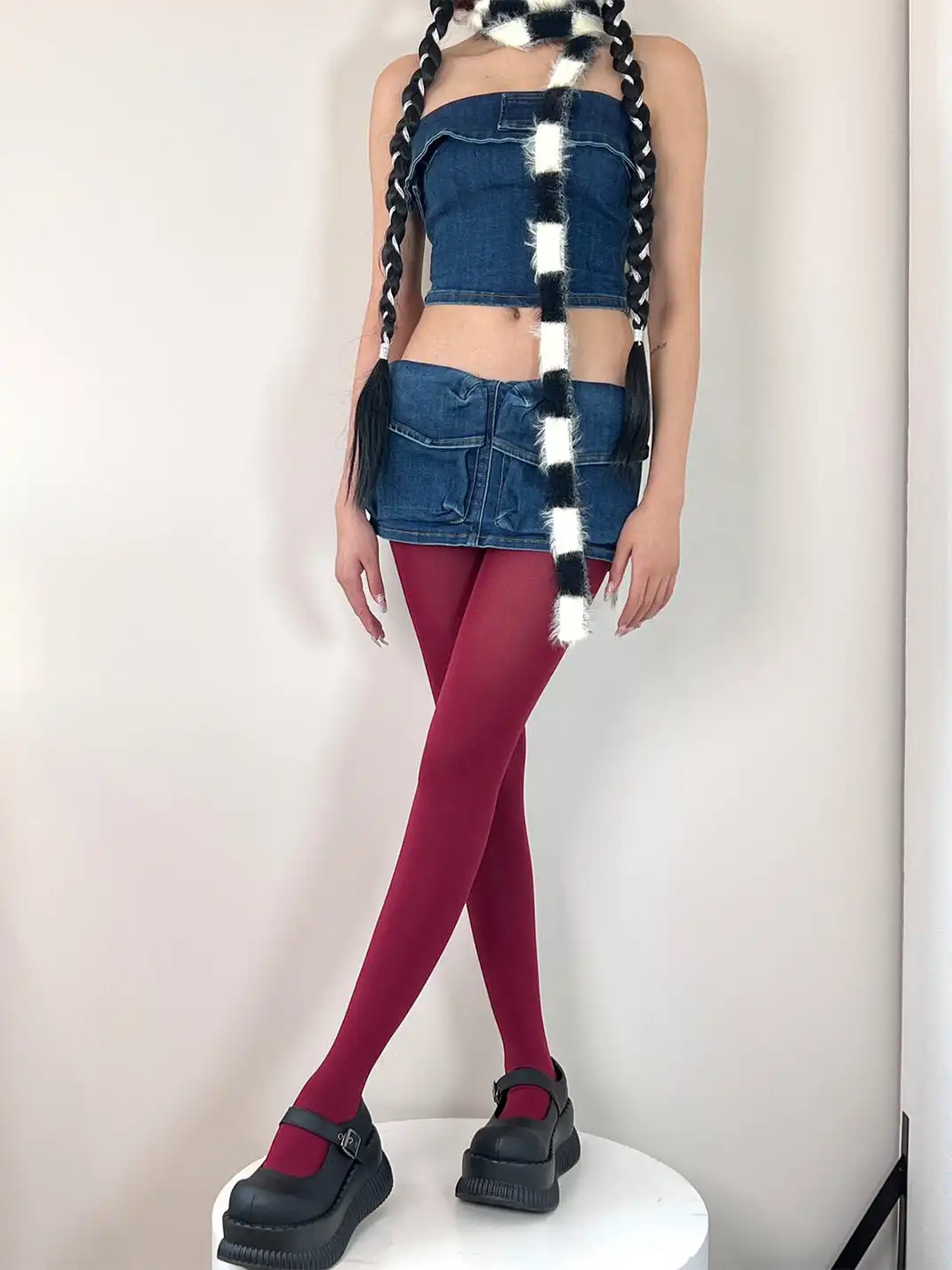 HotBonBon | High Elastic Matte Solid Color Pantyhose