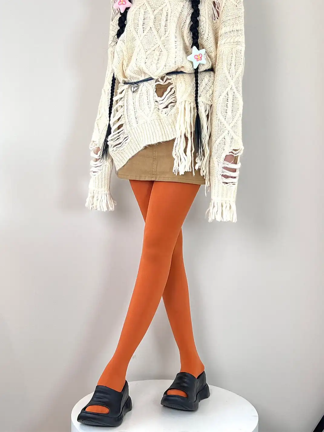 HotBonBon | High Elastic Matte Solid Color Pantyhose