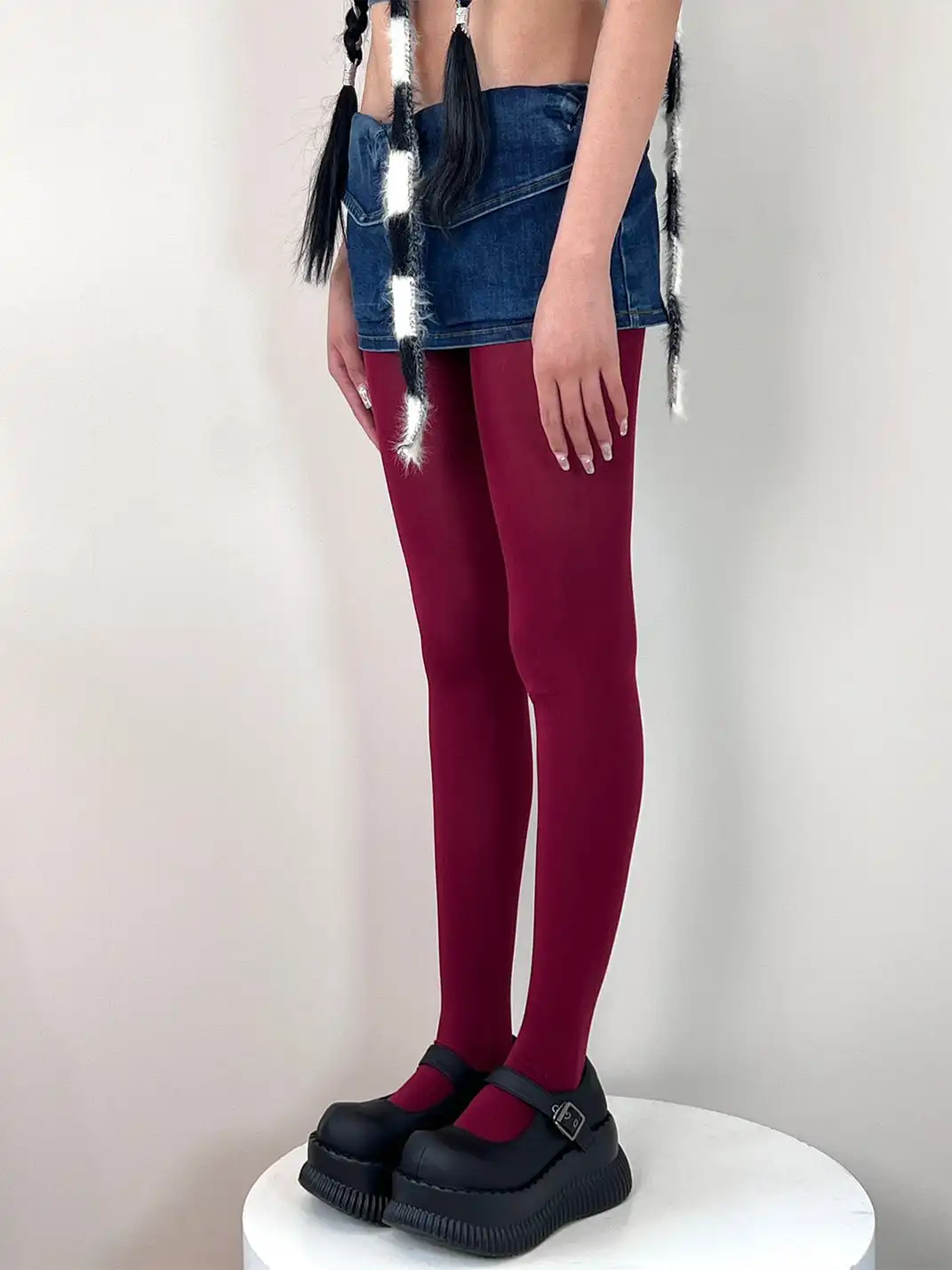 HotBonBon | High Elastic Matte Solid Color Pantyhose