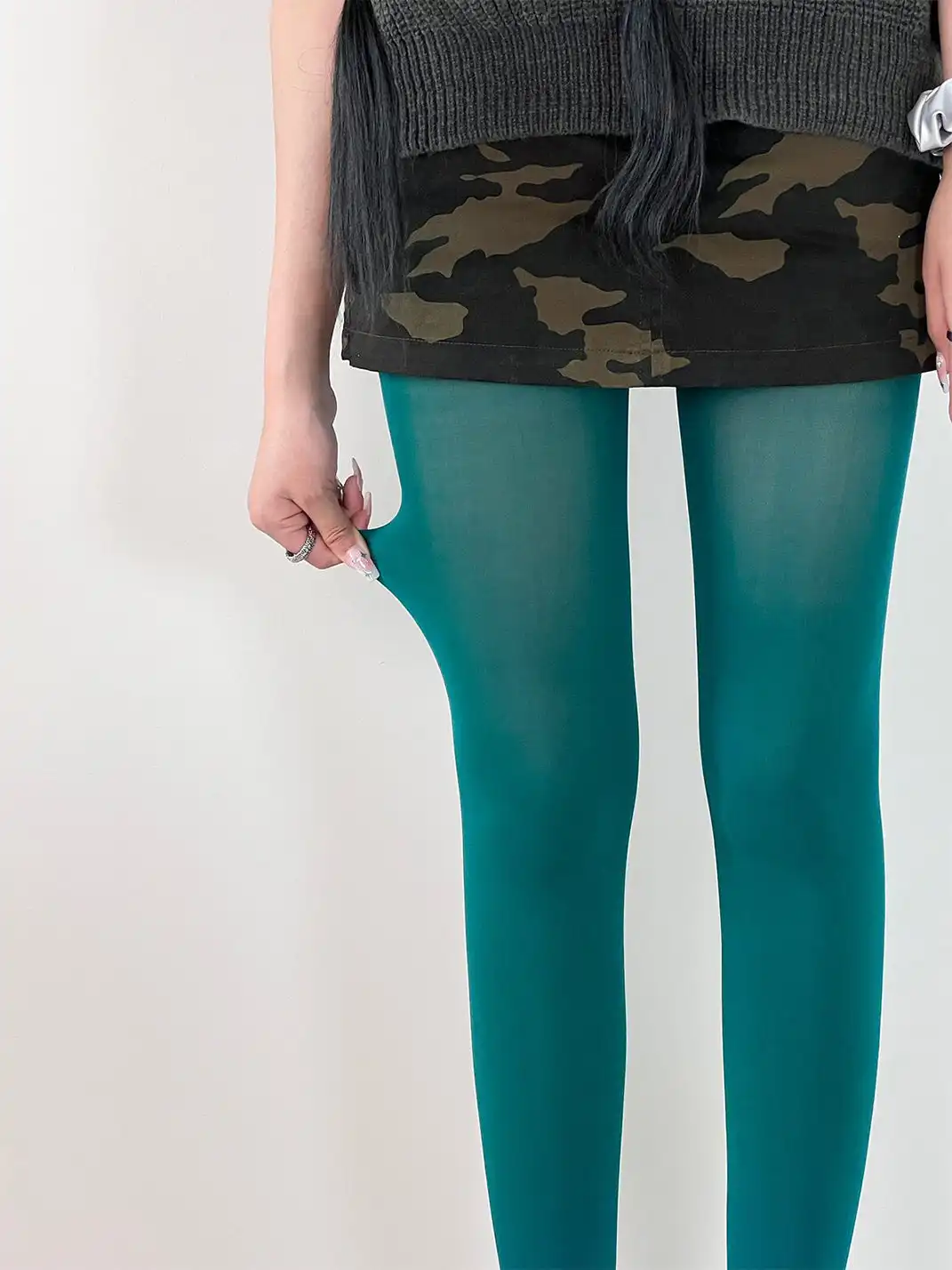 HotBonBon | High Elastic Matte Solid Color Pantyhose