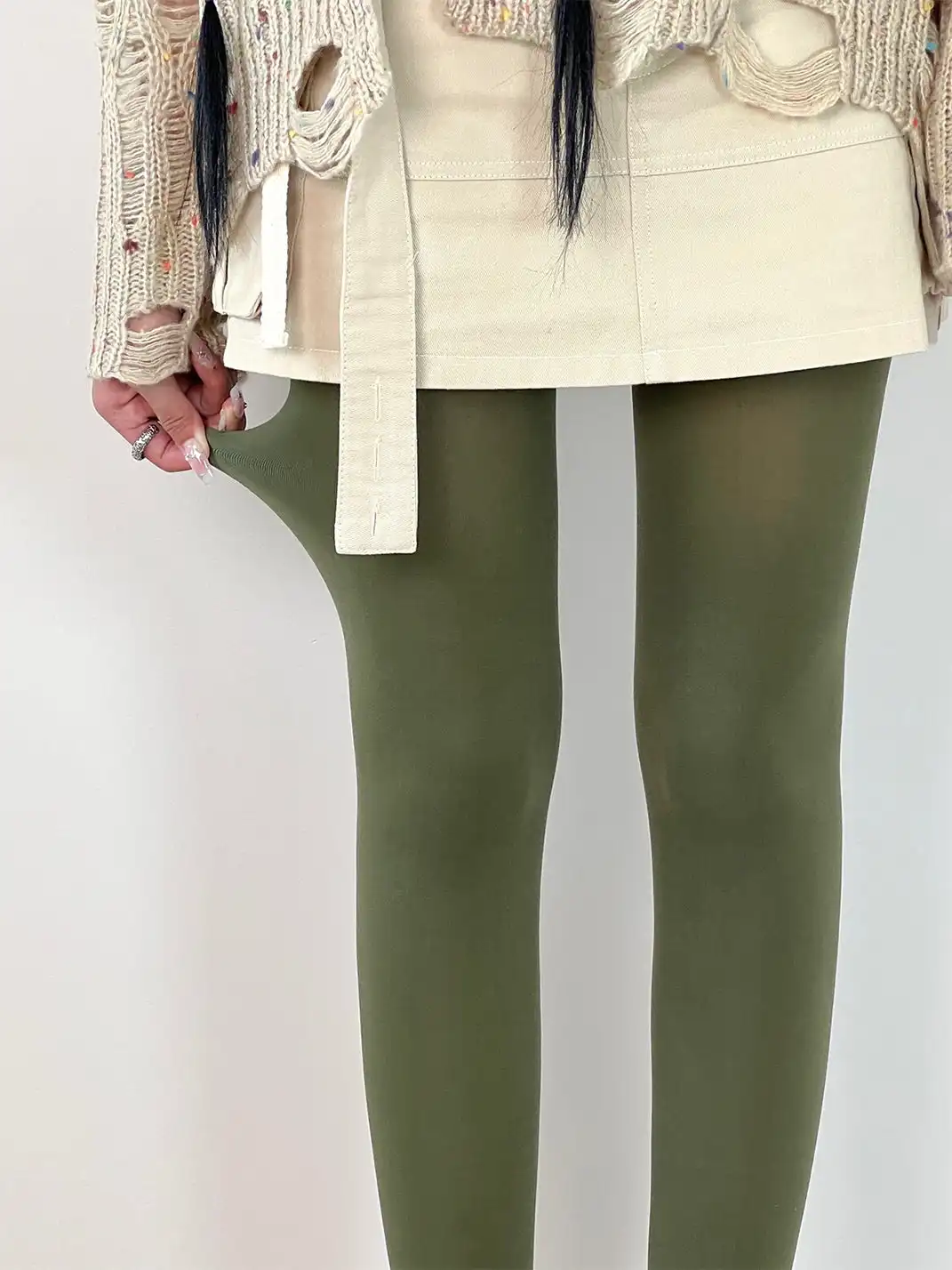 HotBonBon | High Elastic Matte Solid Color Pantyhose