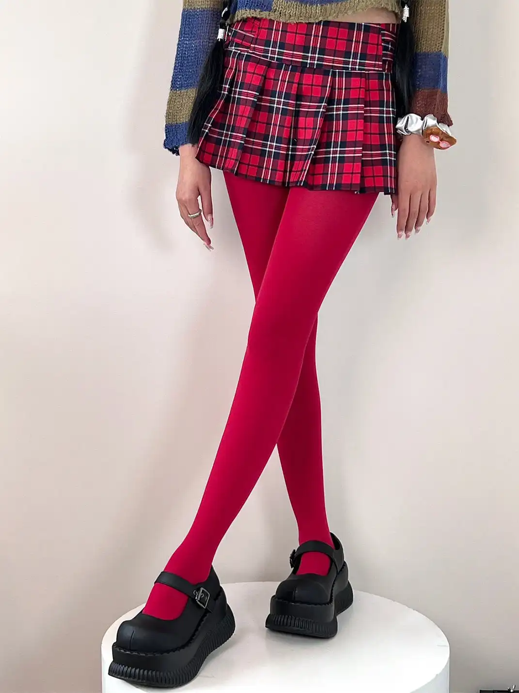 HotBonBon | High Elastic Matte Solid Color Pantyhose
