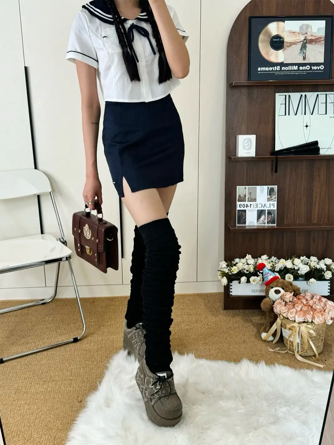 HotBonBon | Long Tube Slouch Socks