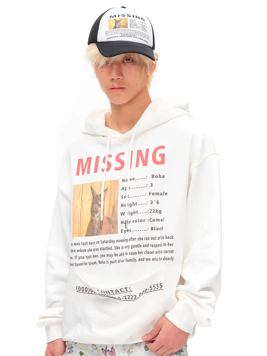 CFIERCE | "Missing Kangaroo" Print Baseball Cap