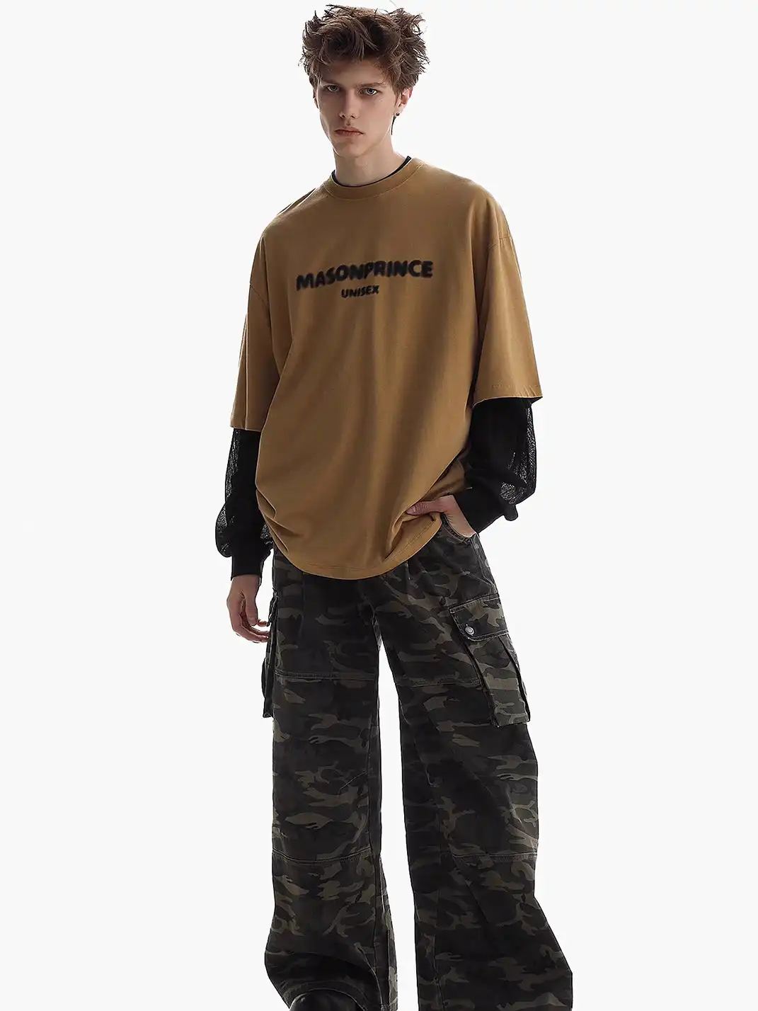 MASONPRINCE | Blurred Digital Direct Injection T-shirt