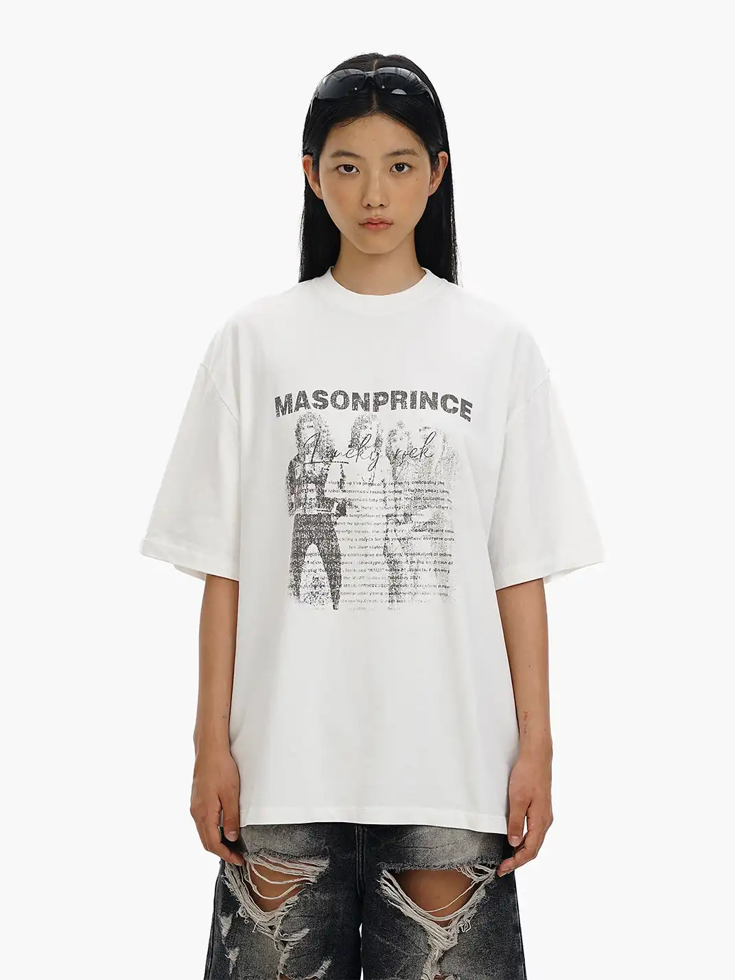 MASONPRINCE | Vintage Rock Print T-shirt
