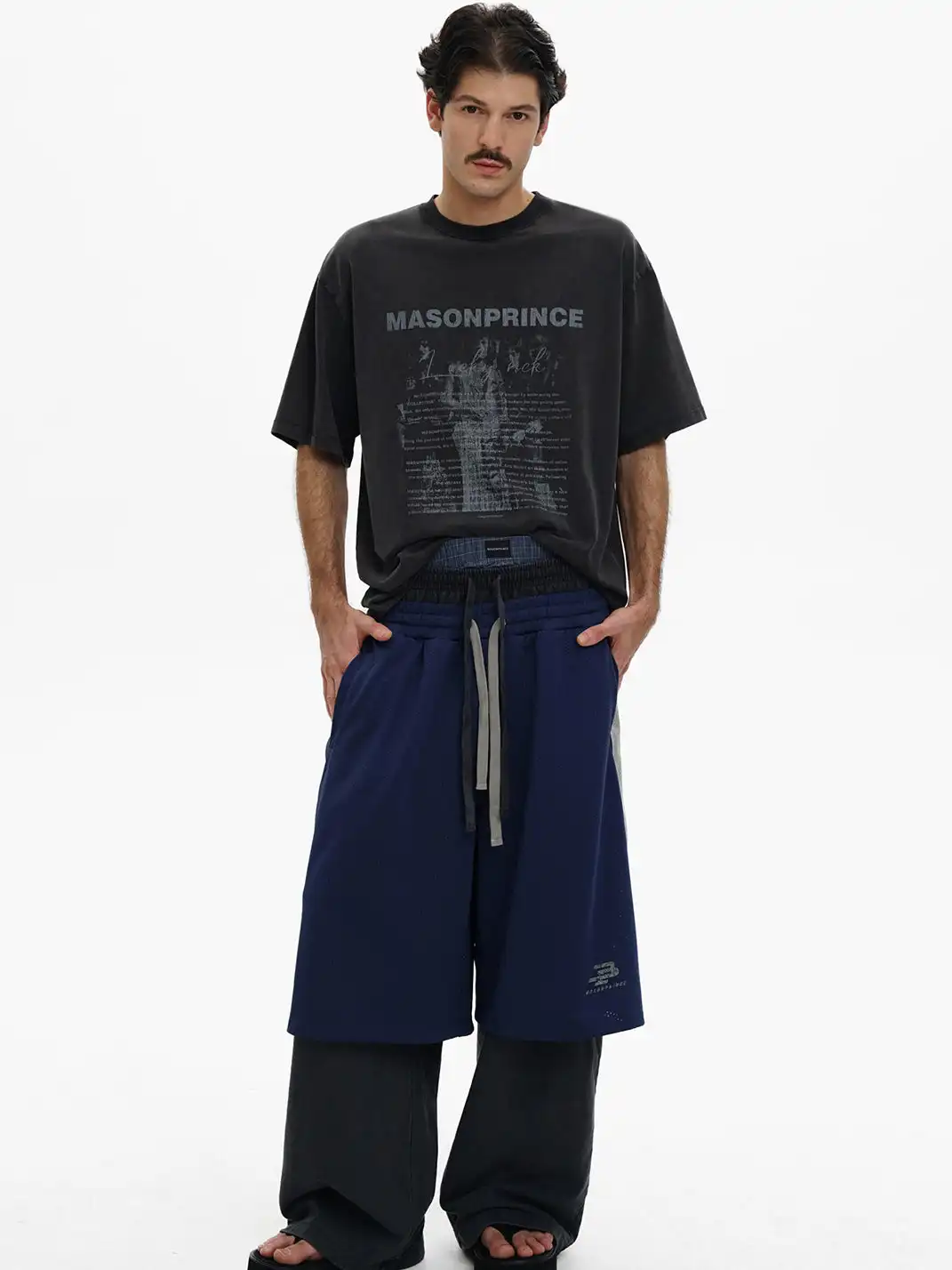 MASONPRINCE | Vintage Rock Print T-shirt