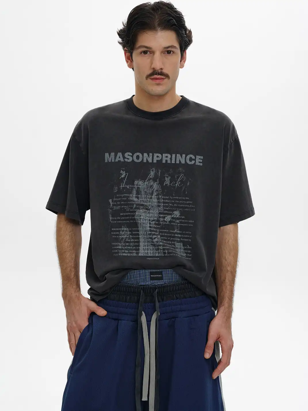 MASONPRINCE | Vintage Rock Print T-shirt